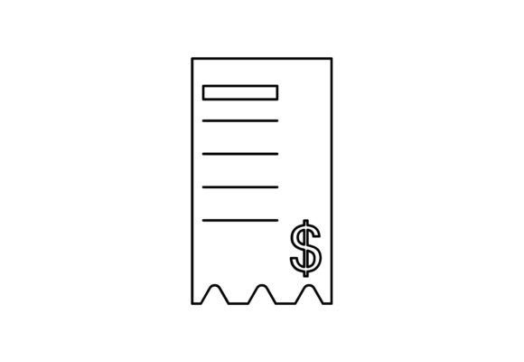 Cash Receipt Black Friday Clipart: Strategic Use for Creative and Business Needs