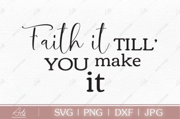 FAITH IT TILL YOU MAKE IT: Strategic Use of Christian SVG for Creative and Business Applications