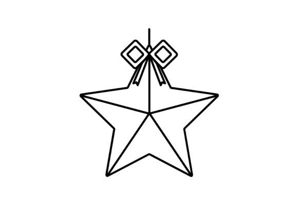Star Christmas Decoration SVG: A Versatile Design for Holiday Creations
