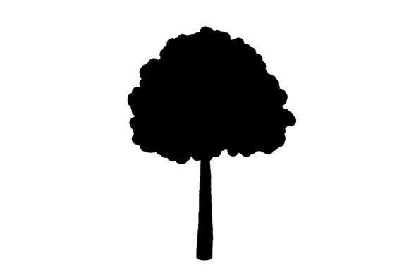Tree Silhouette Drawing: A Versatile Design Element for Creative Projects